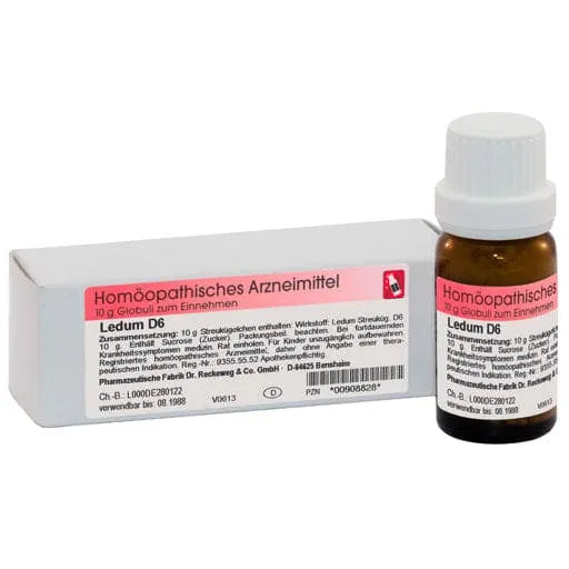 10 mg Ledum palustre, LEDUM D 6 Globules - UKDorf