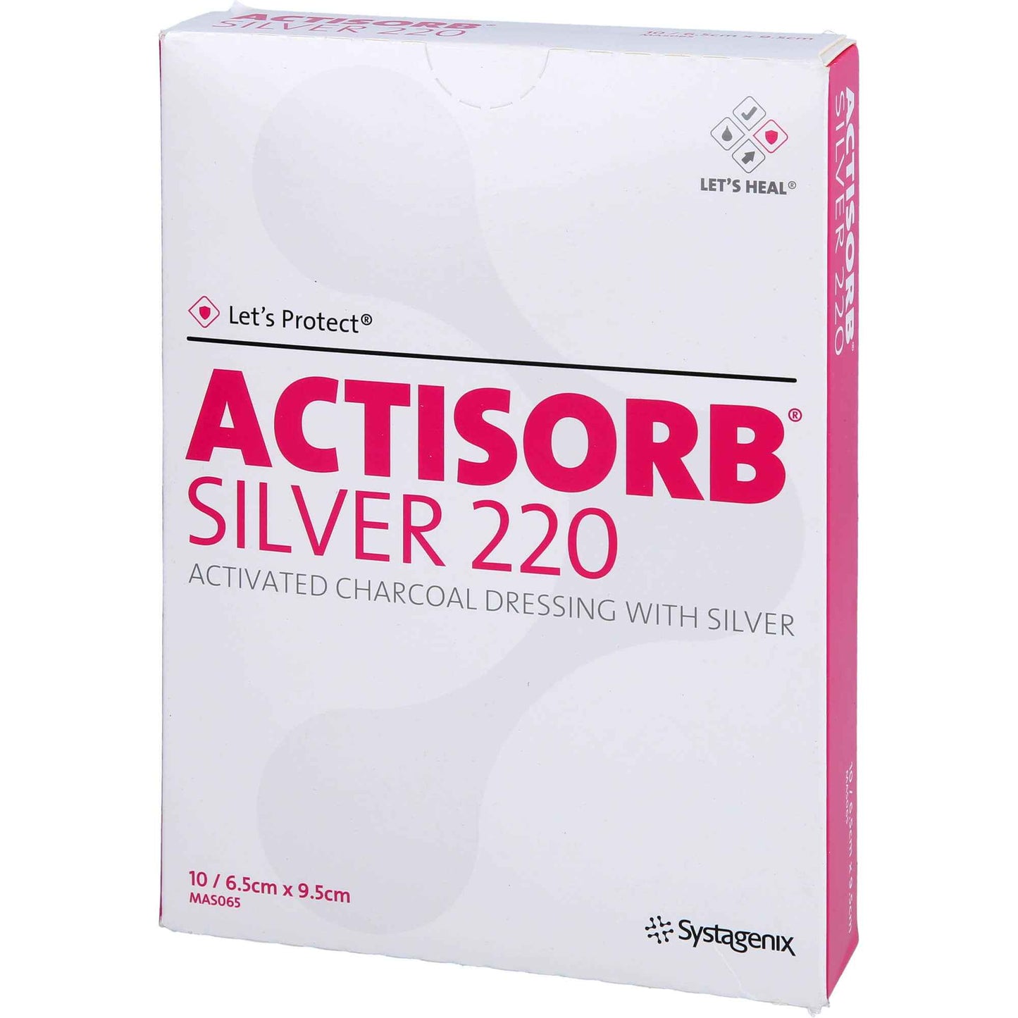 ACTISORB 220 Silver 6.5x9.5 cm sterile compresses