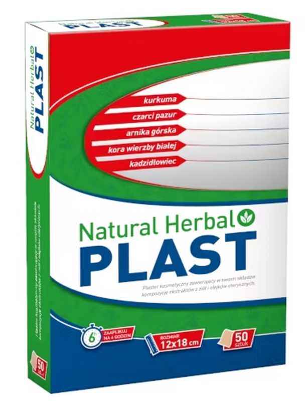 ACTUS PHARMA Natural Herbal Plast Herbal plaster 12x18 cm