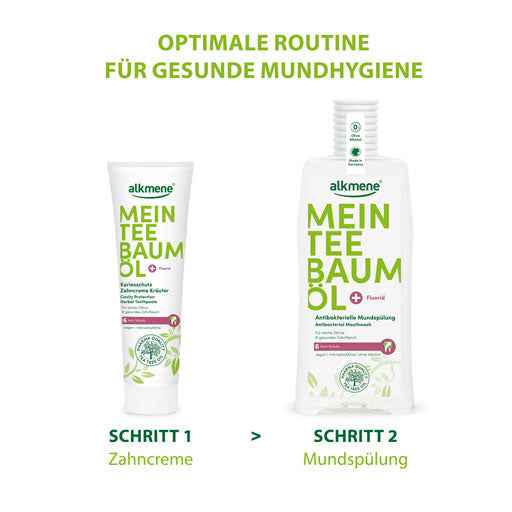 ALKMENE My Tea Tree Oil Antibacterial Mouthwash