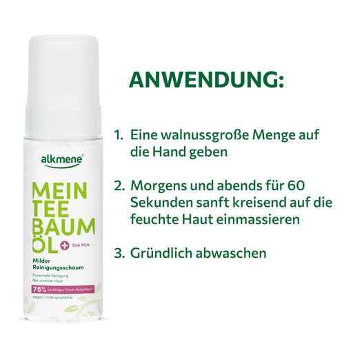 ALKMENE My Tea Tree Oil Mild Cleansing Foam