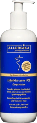 ALLERGICS Lipolotio urea 5% - UKDorf