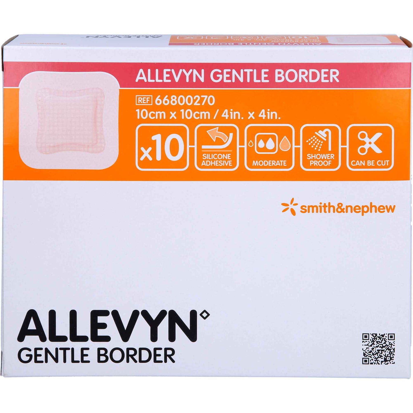 ALLEVYN Gentle Border 10x10 cm foam connector