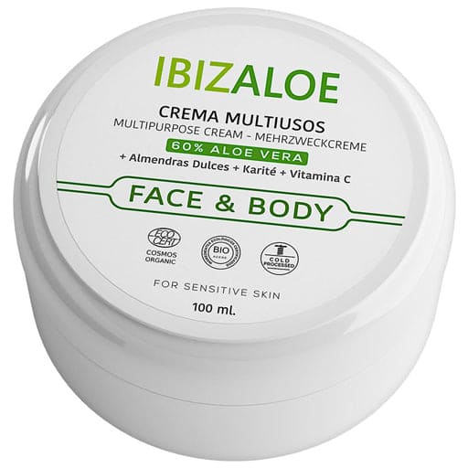 ALOE VERA MULTIFUNCTIONAL CREAM Organic by Ibizaloe - UKDorf