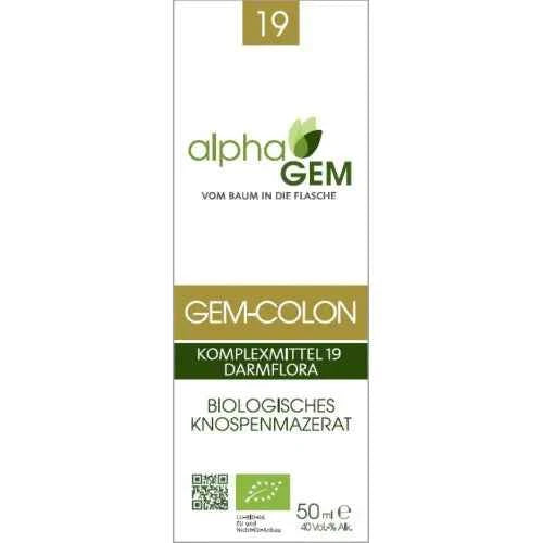 ALPHAGEM GEM Colon GC19 Intestinal Flora Drops