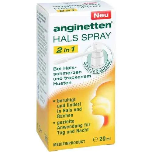ANGINETTEN Throat Spray 2-in-1 Adult