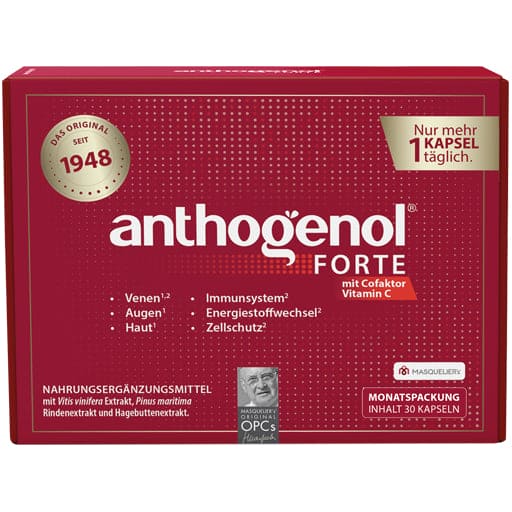 ANTHOGENOL forte Masquelier Original OPC capsules - UKDorf