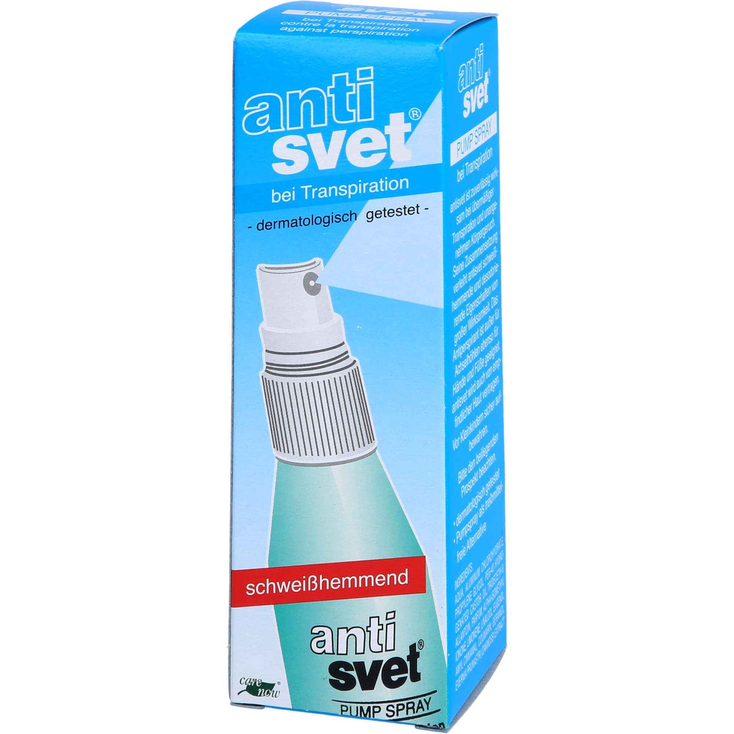 ANTISVET for perspiration pump spray