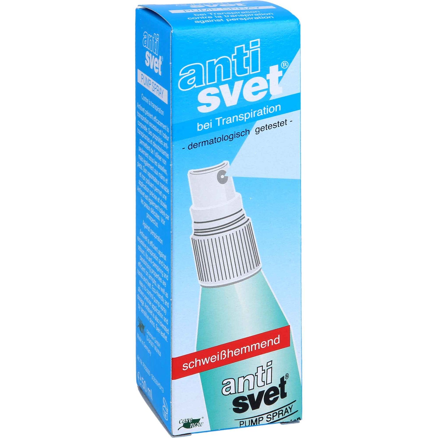 ANTISVET for perspiration pump spray