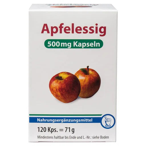 APPLE CIDER VINEGAR 500 capsules - UKDorf