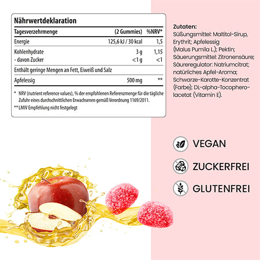 APPLE CIDER VINEGAR GUMMIES - UKDorf