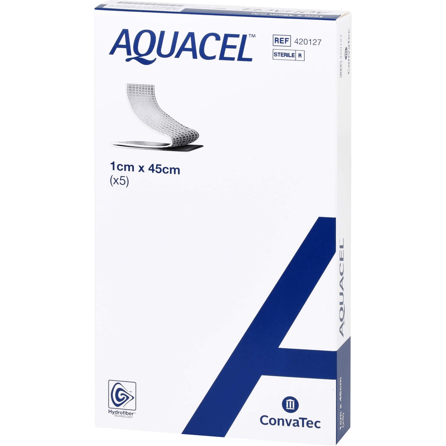 AQUACEL 1x45 cm tamponades with reinforcing fibers