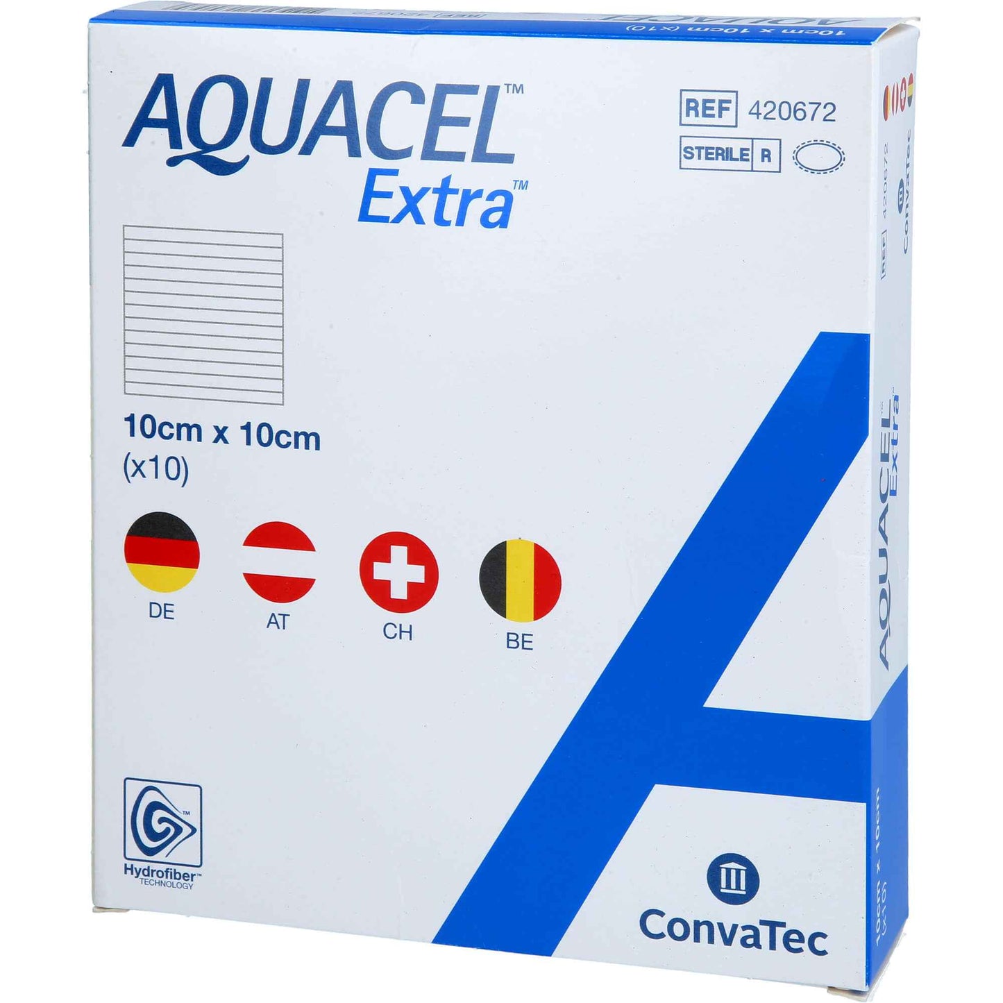 AQUACEL Extra 10x10 cm bandage