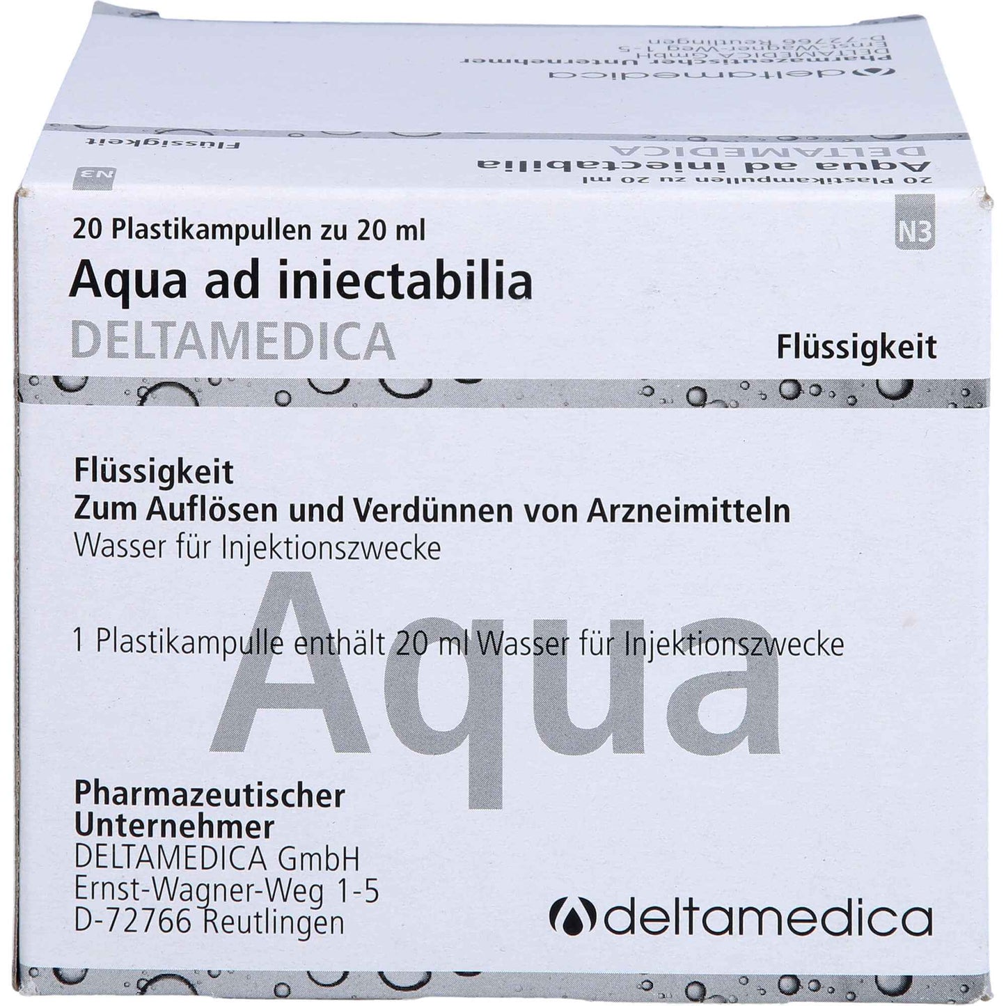 AQUA AD iniectabilia Plastic