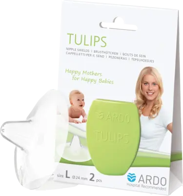 ARDO Tulips nipple shields size L - UKDorf