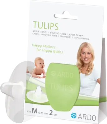 ARDO Tulips nipple shields size M - UKDorf