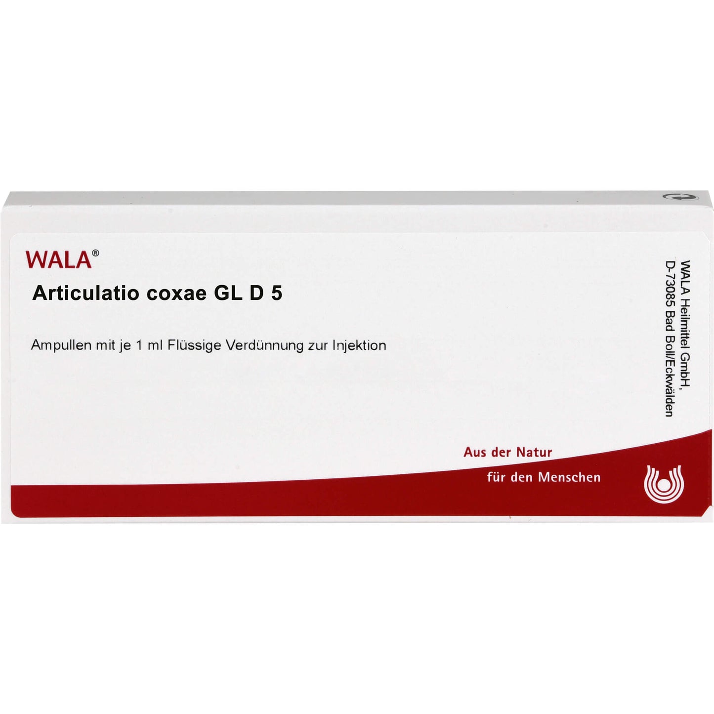 ARTICULATIO coxae GL D 5 ampoules