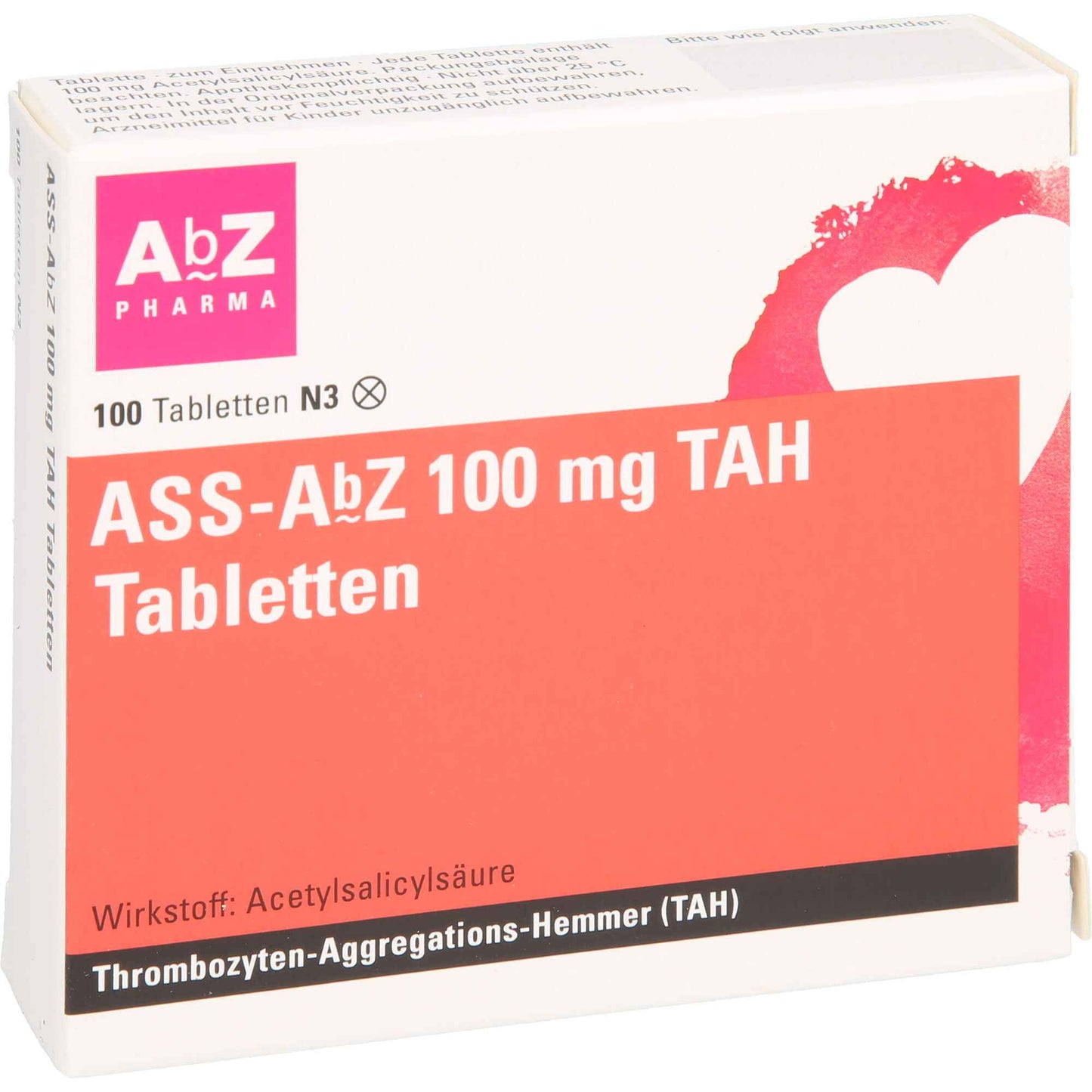 ASS AbZ 100 mg TAH tablets
