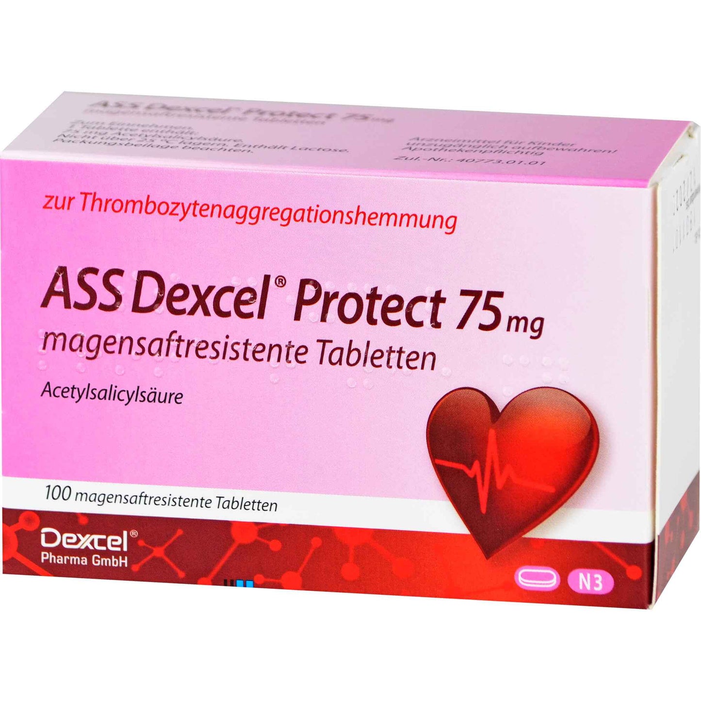 ASS Dexcel Protect 75 mg gastric juice tablets