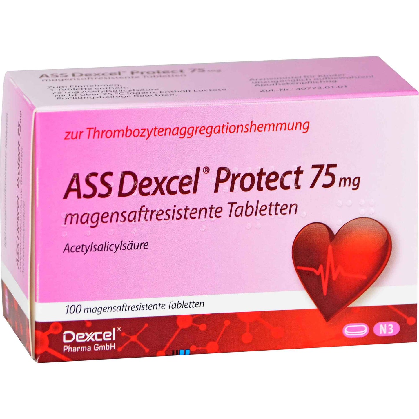 ASS Dexcel Protect 75 mg gastric juice tablets