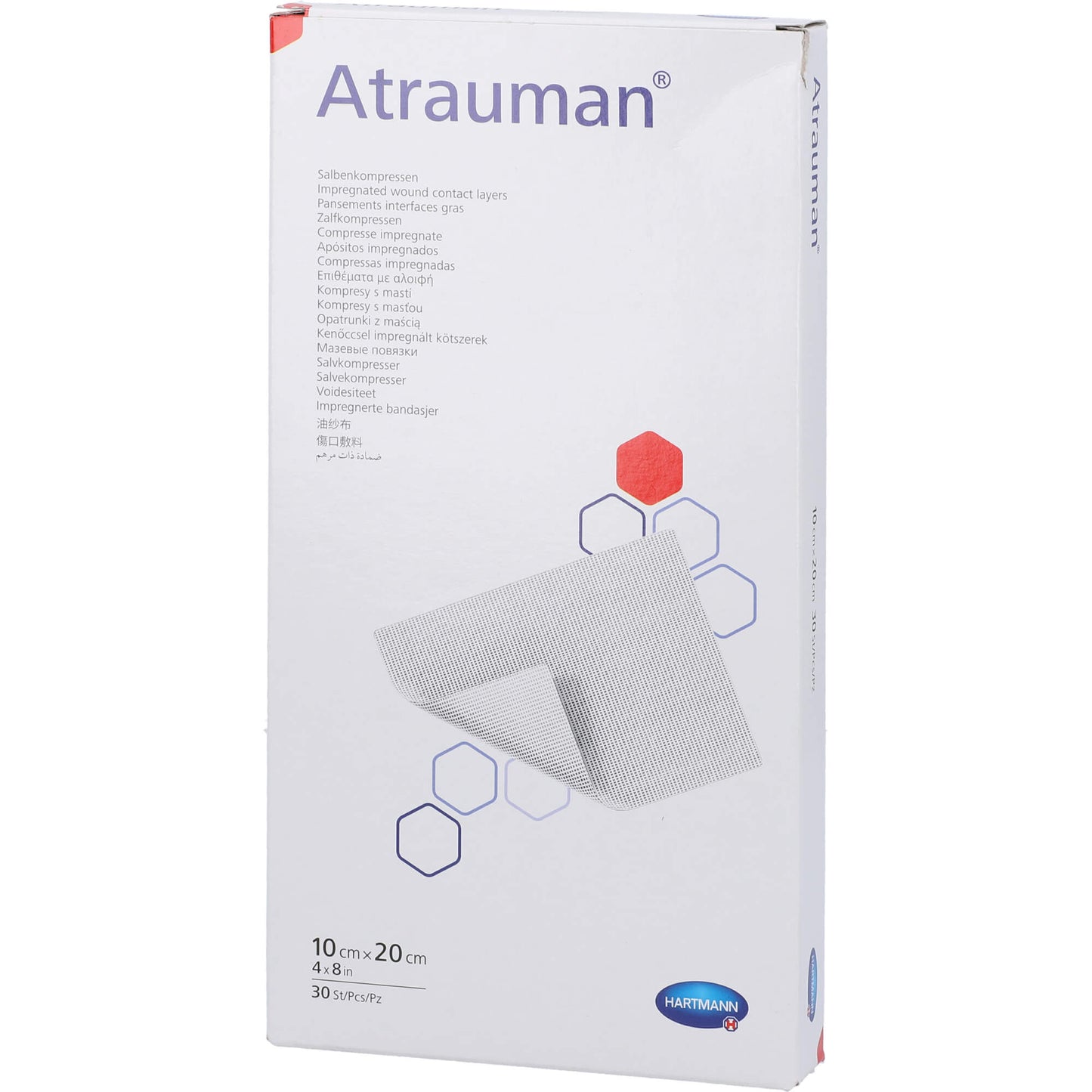 ATRAUMAN 10x20 cm sterile compresses