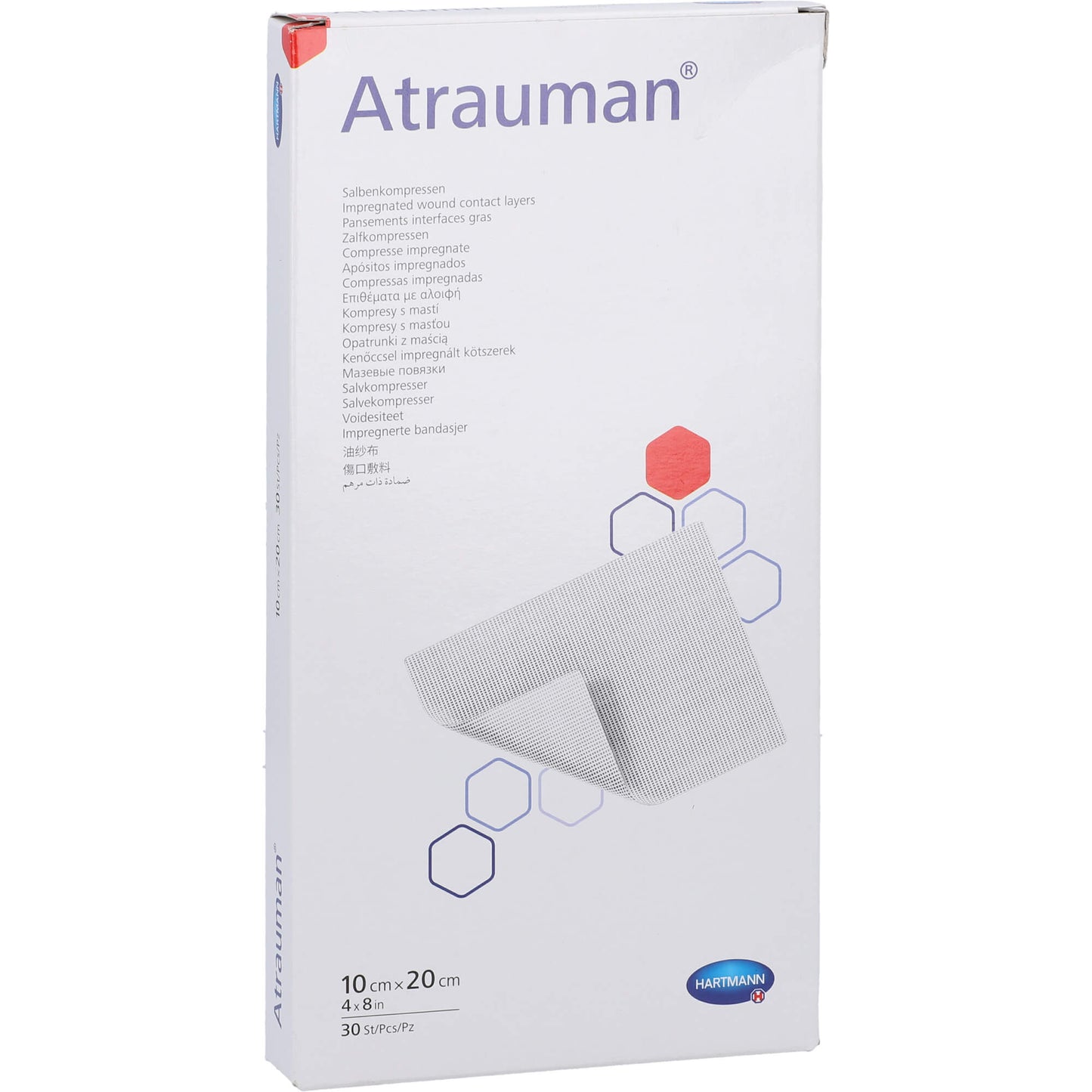 ATRAUMAN 10x20 cm sterile compresses