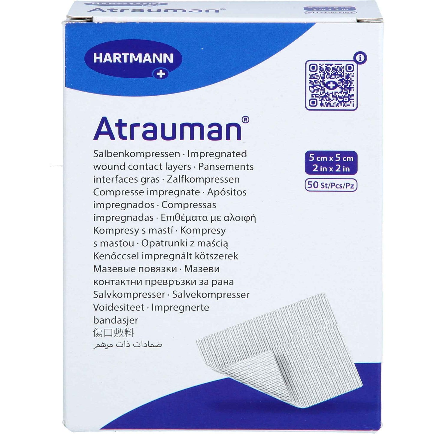 ATRAUMAN 5x5 cm sterile compresses