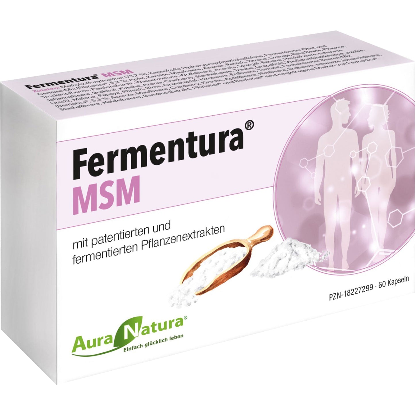AURANATURA Fermentura MSM Capsules 60 Count