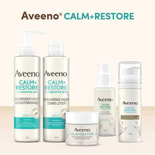 AVEENO Calm+ Restore calming oat toning lot.