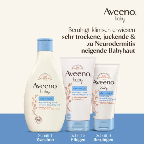 AVEENO baby Dermexa emollient shower cream 250 ml