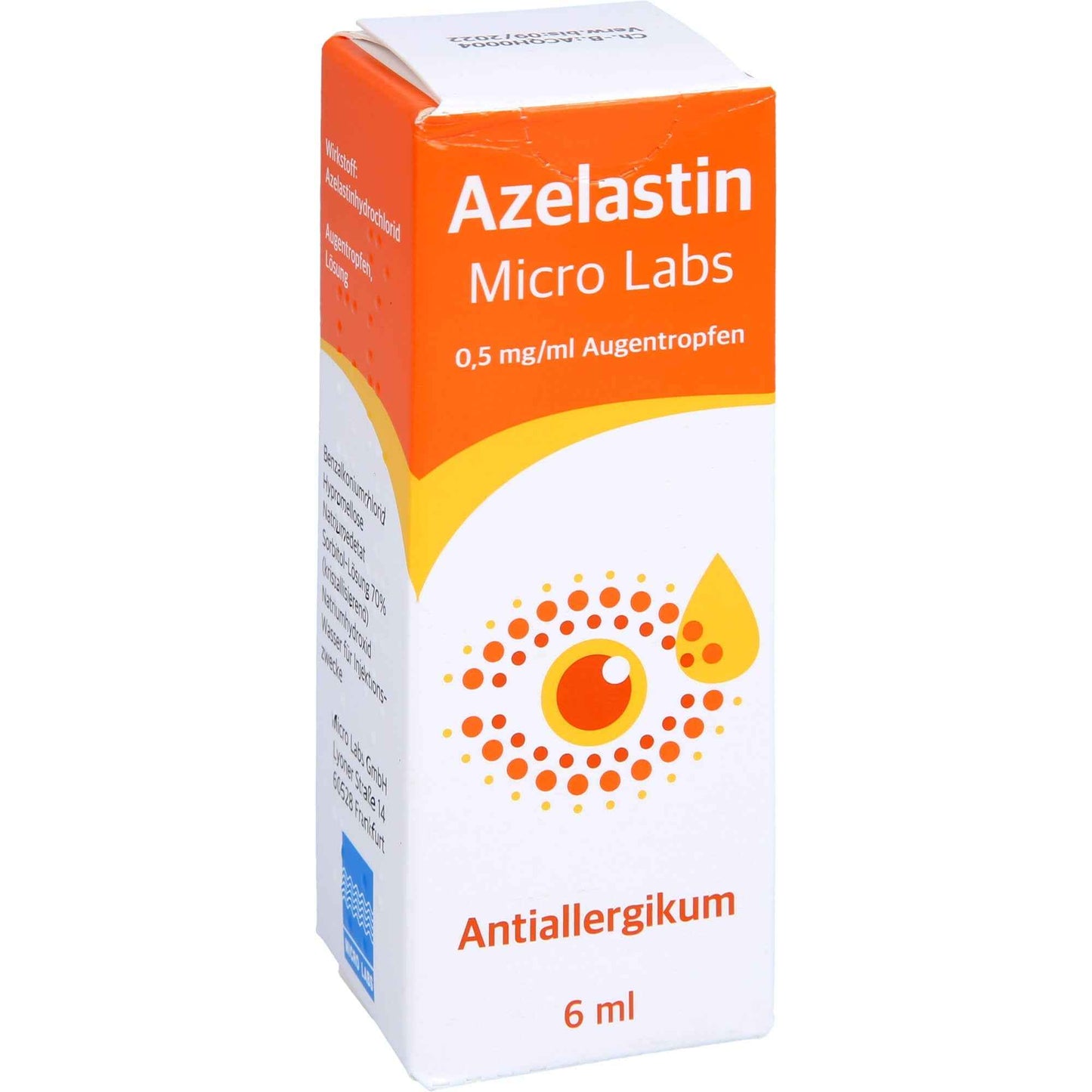 AZELASTIN Micro Labs 0.5 mg eye drops