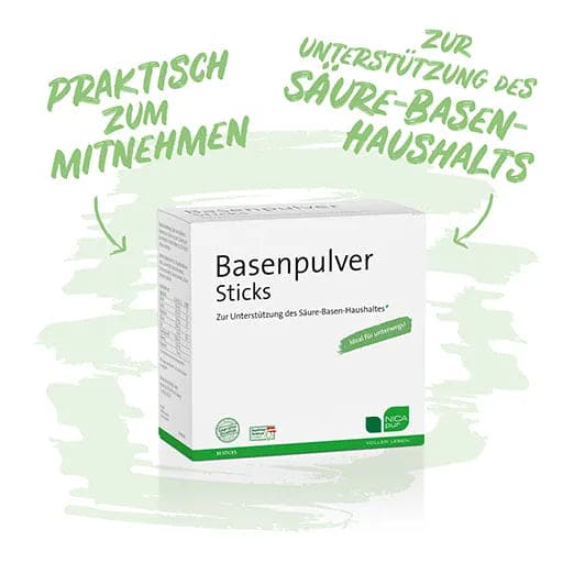 Acid base balance, disorders of acid - base balance, Base Powder Sticks - UKDorf