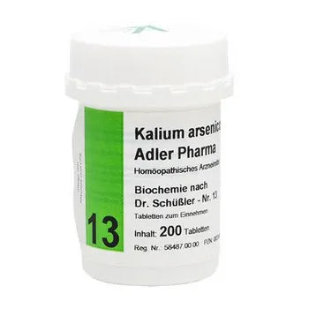 Adler Schüßler Mineral Salts Set No. 13 - 26 - UKDorf