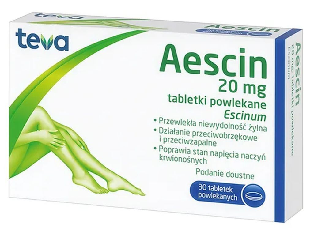 Aescin, treatment of edema, post-traumatic hematoma