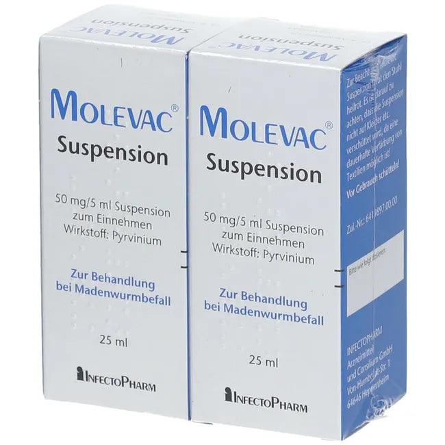 Against pinworms, MOLEVAC suspension - UKDorf