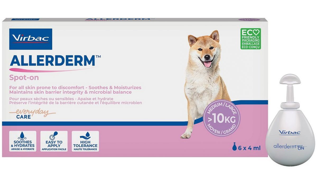 Allerderm Spot-on SIS Peparat soothing skin problems of animals - UKDorf