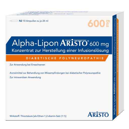 Alpha-Lipon Aristo 600 mg, concentrate for solution for infusion