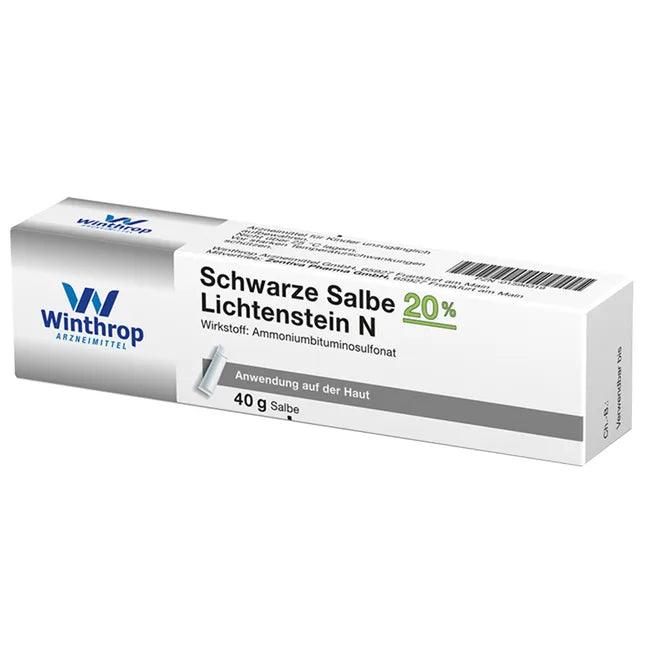 Ammonium bituminosulfonate, BLACK OINTMENT 20% Lichtenstein N - UKDorf