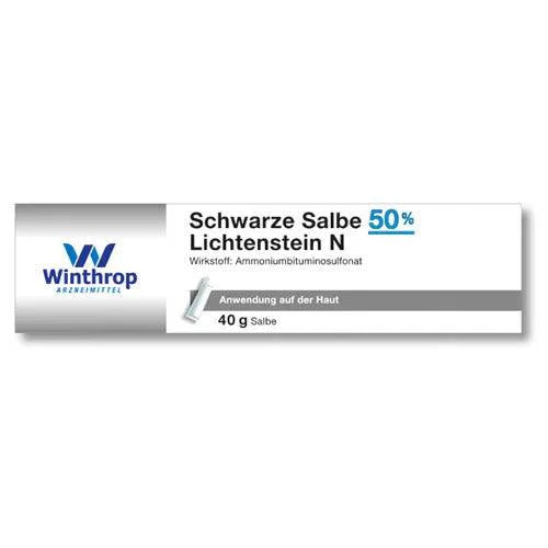 Ammonium bituminosulfonate, BLACK OINTMENT 50% Lichtenstein N - UKDorf