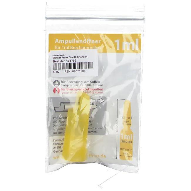Ampoules opening guide, glass ampoule opener, AMPOULE OPENER - UKDorf