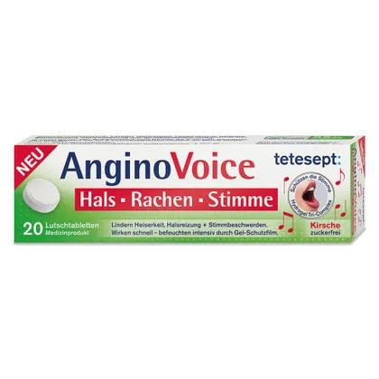 AnginoVoice, Throat, Voice, hoarseness, throat irritation Lozenge - UKDorf