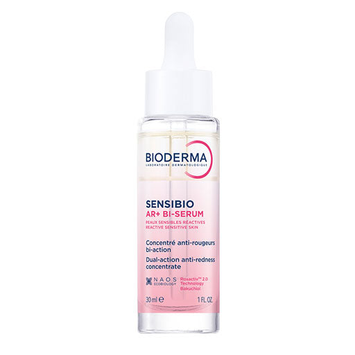 Anti-Redness & Anti-Aging Serum with Bakuchiol, BIODERMA Sensibio AR+ BI serum