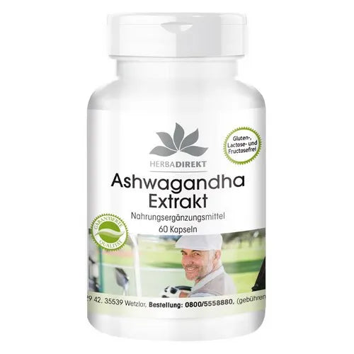 Ashwagandha Extract 60 pcs - UKDorf