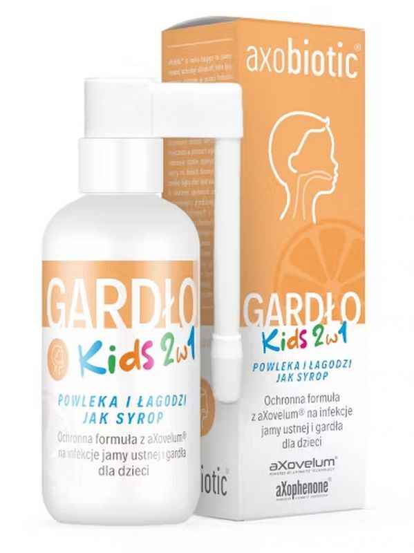 Axobiotic Throat Kids spray 2in1 30 ml