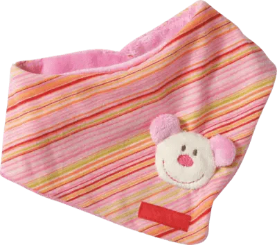 BABY SCARF with Velcro fastener pink - UKDorf