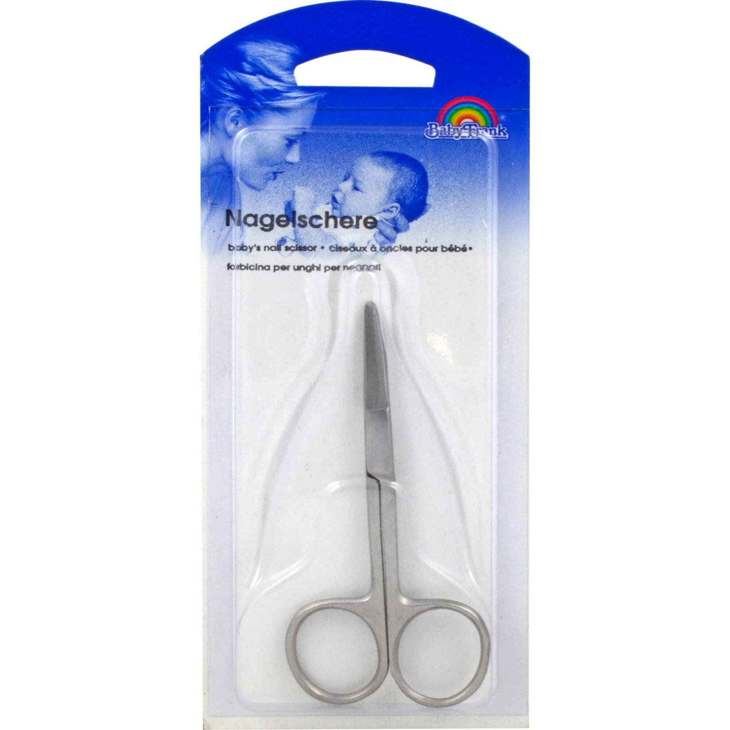 BABY SCISSORS 9 cm curved