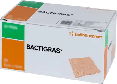 BACTIGRAS antiseptic paraffin gauze 5x5 cm - UKDorf