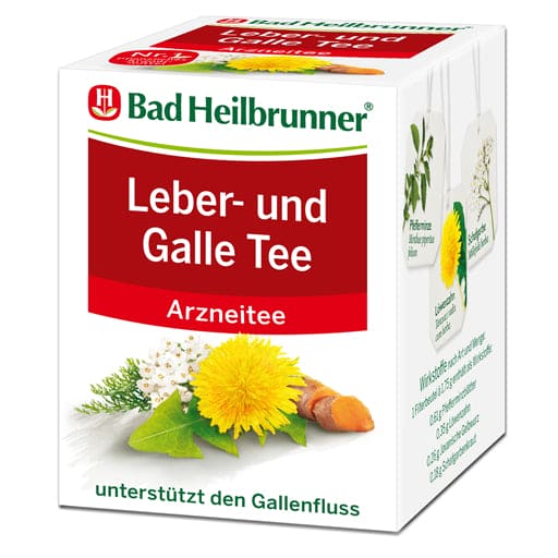 BAD HEILBRUNNER Liver and Gallbladder Tea Filter Bags - UKDorf