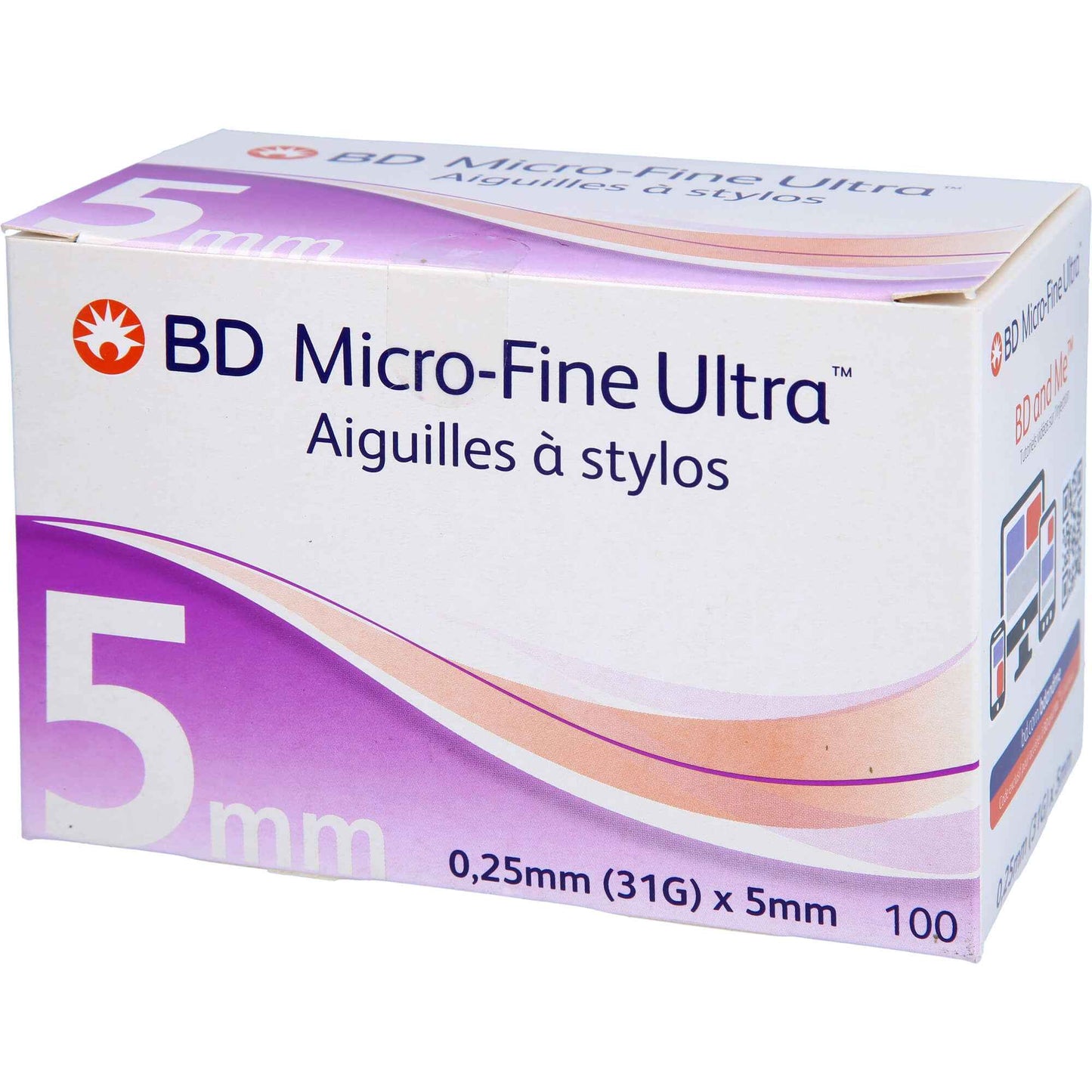 BD MICRO-FINE ULTRA pen needles 0.25x5 mm 31 G