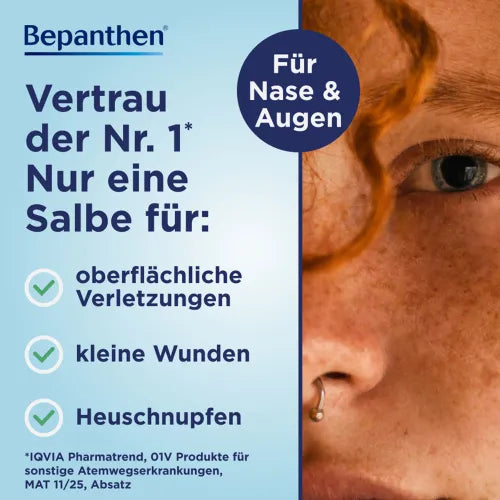 BEPANTHEN Dexpanthenol eye and nasal ointment 10 g